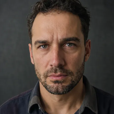 Redacted portrait of person of interest three